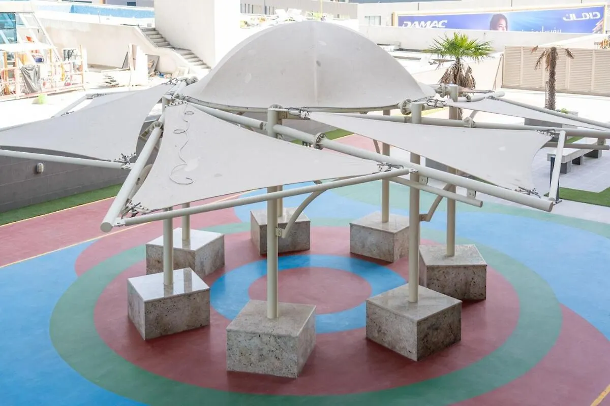 公寓 Central Business Bay Studio By Stayinhomes - 10 Mins Burj Khalifa - Parking - Pool - Gym 迪拜