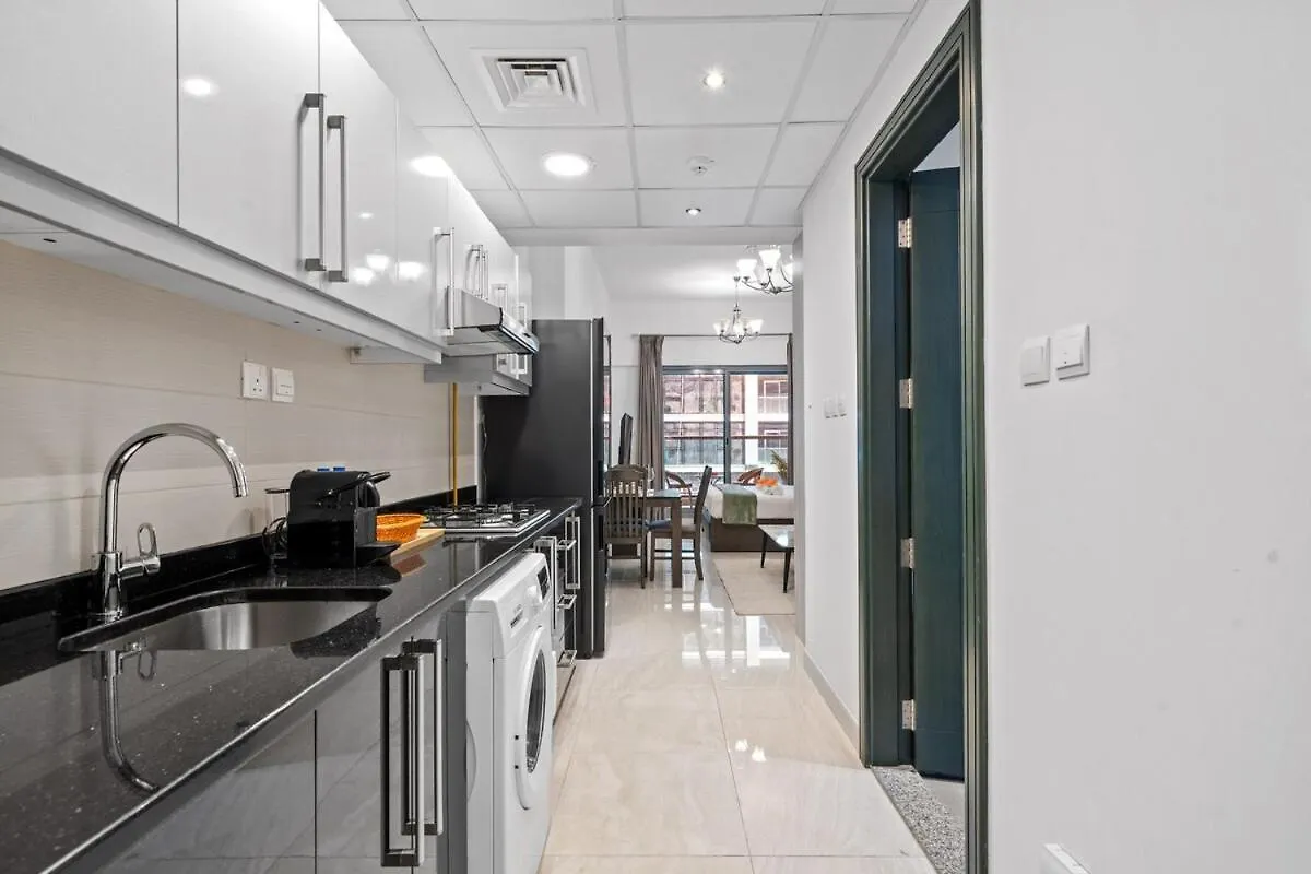 Central Business Bay Studio By Stayinhomes - 10 Mins Burj Khalifa - Parking - Pool - Gym 迪拜 公寓